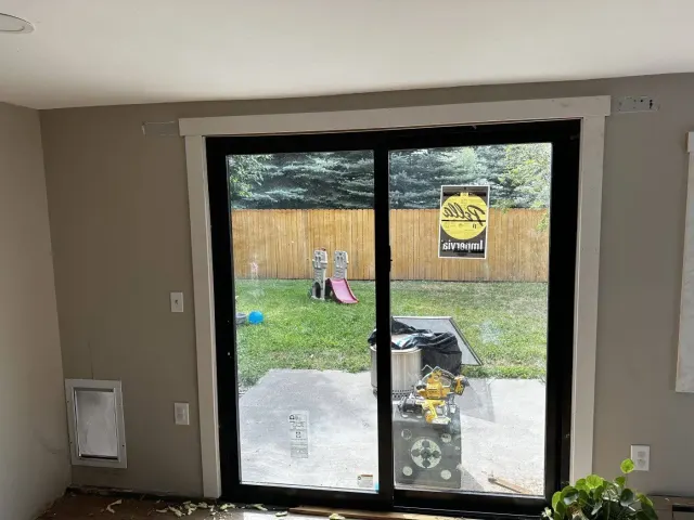 Sliding Door Install in Bozeman, MT by DB Builders