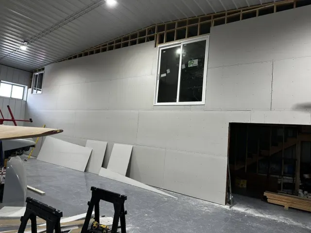 Window and Door with Drywall Install in Ennis, MT by DB Builders